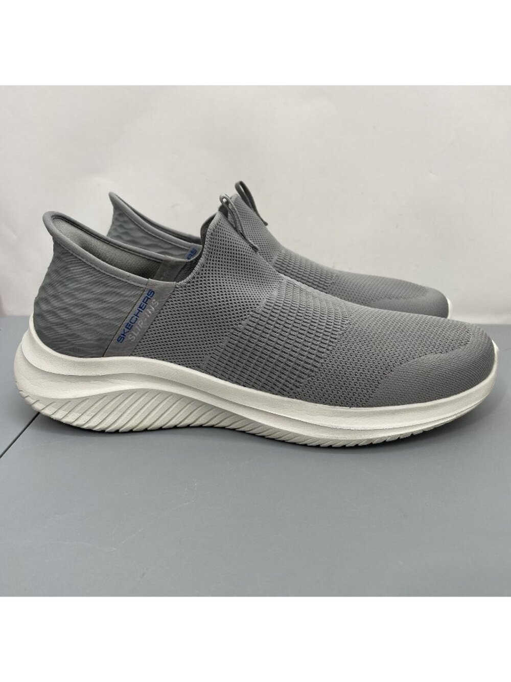 Skechers Ultra Flex 3.0 Smooth Step Slip Ins Sneakers Shoes Casual Gray Mens 9W